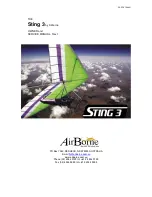 AirBorne WindSports Sting 3 Owner'S And Service Manual preview