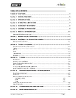 Preview for 3 page of AirBorne WindSports Sting 3 Owner'S And Service Manual