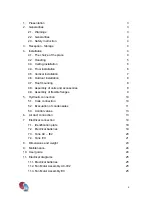 Preview for 2 page of Aircalo MISTRAL M20 Installation And Maintenance Manual