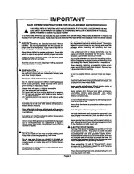 Предварительный просмотр 3 страницы Aircap PJ602/8431 Operator'S Manual & Parts List