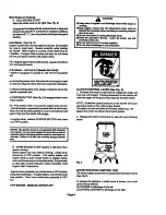 Предварительный просмотр 6 страницы Aircap PJ602/8431 Operator'S Manual & Parts List