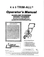 Aircap TRIM-ALL 618 Operator'S Manual preview