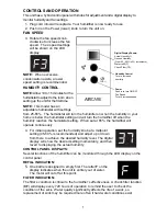 Preview for 7 page of Aircare 447400HB Use And Care Manual