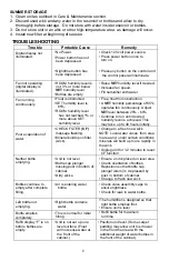 Preview for 9 page of Aircare 4DTS 300 Use And Care Manual