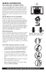 Preview for 5 page of Aircare 4DTS 900 Setup Manual And Owners Manual