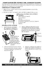 Preview for 28 page of Aircare 4DTS 900 Setup Manual And Owners Manual