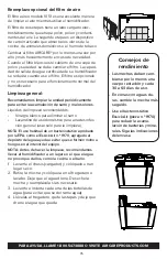 Preview for 35 page of Aircare 4DTS 900 Setup Manual And Owners Manual