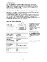 Preview for 3 page of Aircare 696 SERIES Use And Care Manual