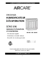 Preview for 13 page of Aircare 696 SERIES Use And Care Manual