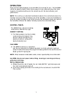 Preview for 6 page of Aircare 826000 Use And Care Manual