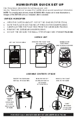 Preview for 2 page of Aircare 831000(CN) Owner'S Manual