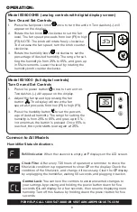 Preview for 8 page of Aircare 831000(CN) Owner'S Manual