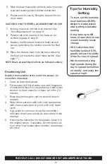 Preview for 10 page of Aircare 831000(CN) Owner'S Manual