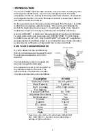 Preview for 3 page of Aircare 831000 Use And Care Manual