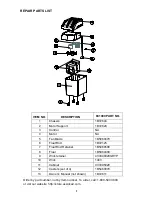 Preview for 8 page of Aircare 831000 Use And Care Manual