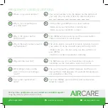 Preview for 13 page of Aircare be11061 Owner'S Manual