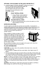 Preview for 5 page of Aircare CREDENZA 696 400HB Use And Care Manual