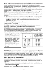 Preview for 18 page of Aircare CREDENZA 696 400HB Use And Care Manual