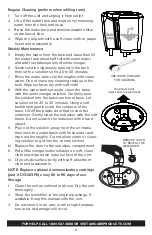 Предварительный просмотр 9 страницы Aircare DU519DWHT-EC Setup Manual And Owners Manual