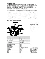 Preview for 3 page of Aircare EA12 SERIES Use And Care Manual