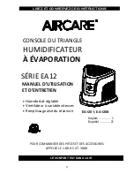 Preview for 11 page of Aircare EA12 SERIES Use And Care Manual