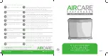 Preview for 9 page of Aircare EA1407 Manual