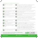 Preview for 13 page of Aircare EA1407 Manual