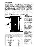 Preview for 3 page of Aircare EP9 500 Use And Care Manual