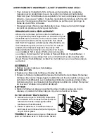 Preview for 16 page of Aircare EP9 500 Use And Care Manual