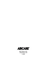 Preview for 36 page of Aircare EP9 500 Use And Care Manual