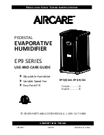 Aircare EP9(R) 500 Use And Care Manual preview