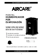 Preview for 23 page of Aircare EP9(R) 500 Use And Care Manual