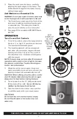 Preview for 7 page of Aircare ESSENTIALS OZARK Setup Manual And Owners Manual