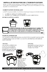 Preview for 14 page of Aircare ESSENTIALS OZARK Setup Manual And Owners Manual