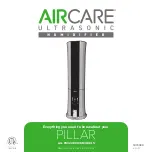 Aircare ESSENTIALS PILLAR PU320DDWD-(EC) Manual preview