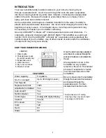 Preview for 3 page of Aircare H12 300HB Use And Care Manual