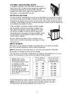 Preview for 6 page of Aircare H12 300HB Use And Care Manual