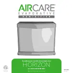 Aircare HORIZON HD3120DCN Manual preview