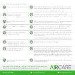 Preview for 8 page of Aircare HORIZON HD3120DCN Manual