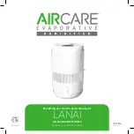 Aircare LANAI LE440DWHT Manual preview