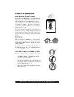 Preview for 5 page of Aircare NOVA NU319DBLK-EC Setup Manual And Owners Manual