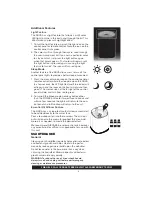 Preview for 8 page of Aircare NOVA NU319DBLK-EC Setup Manual And Owners Manual