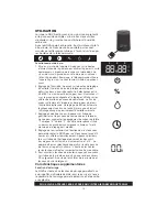 Preview for 19 page of Aircare NOVA NU319DBLK-EC Setup Manual And Owners Manual