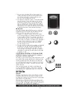 Preview for 20 page of Aircare NOVA NU319DBLK-EC Setup Manual And Owners Manual