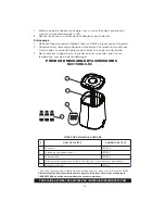 Preview for 22 page of Aircare NOVA NU319DBLK-EC Setup Manual And Owners Manual