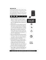 Preview for 31 page of Aircare NOVA NU319DBLK-EC Setup Manual And Owners Manual