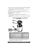 Preview for 34 page of Aircare NOVA NU319DBLK-EC Setup Manual And Owners Manual