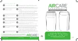 Preview for 7 page of Aircare SPACE SAVER 831000 User Manual