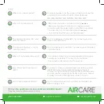 Preview for 19 page of Aircare SPACE SAVER 831000 User Manual