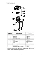 Preview for 8 page of Aircare SS390DWHT Use And Care Manual